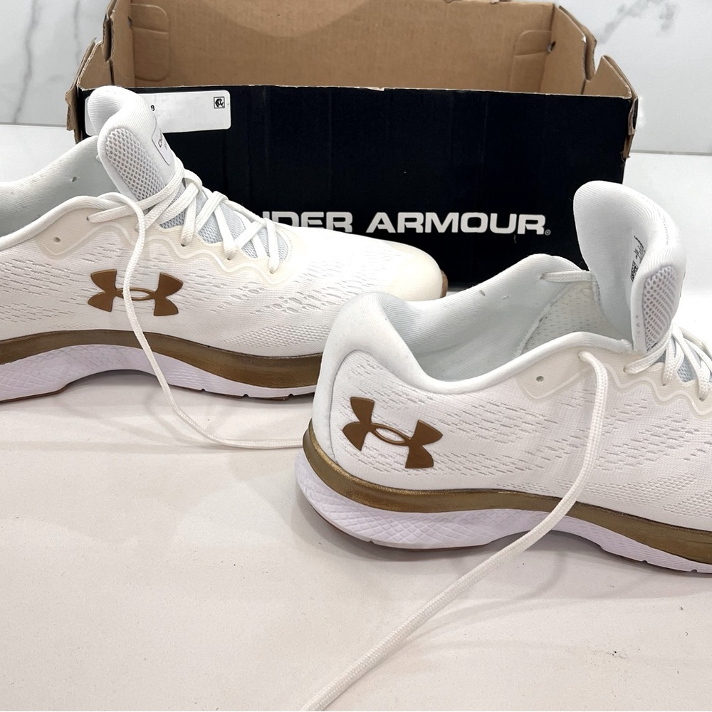 Under Armour Brand New Gold and White